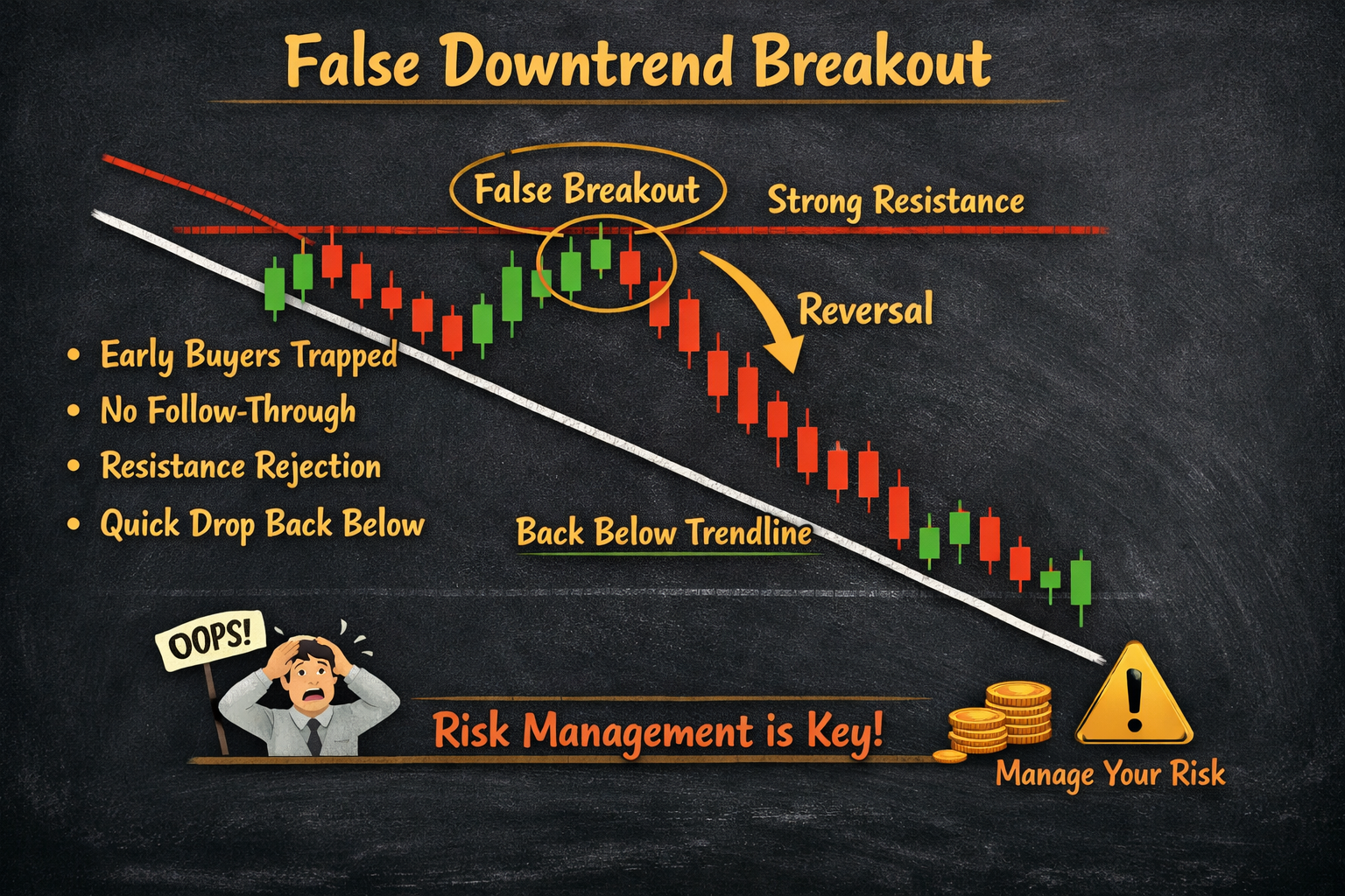 False downtrend breaks