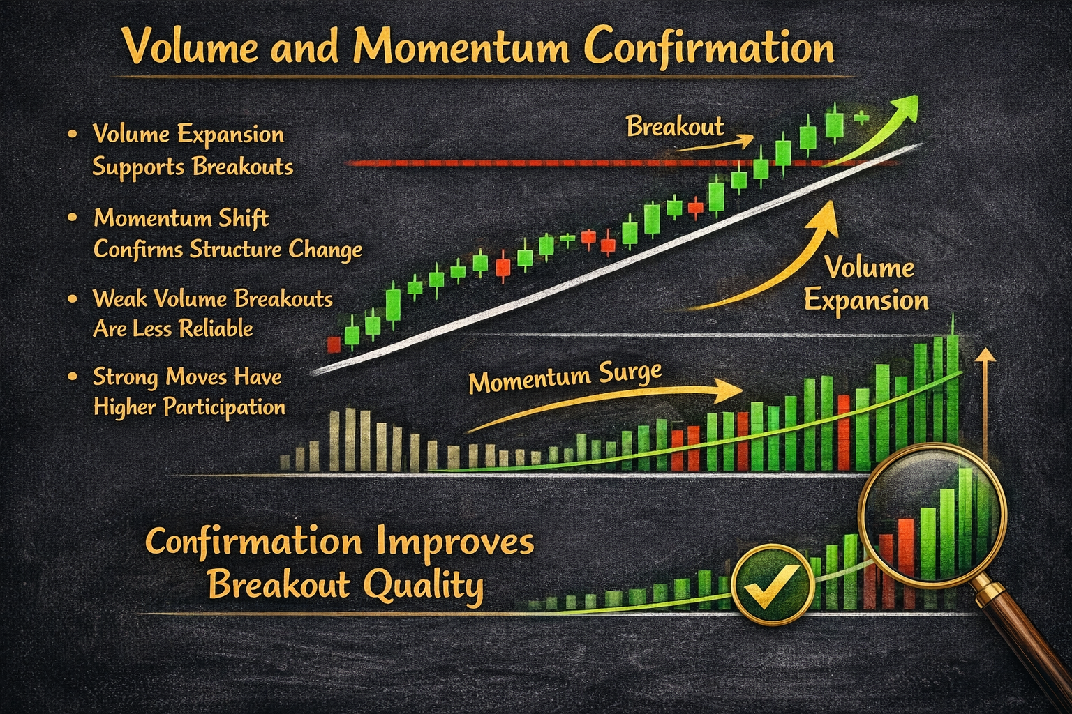 Volume and momentum confirmation
