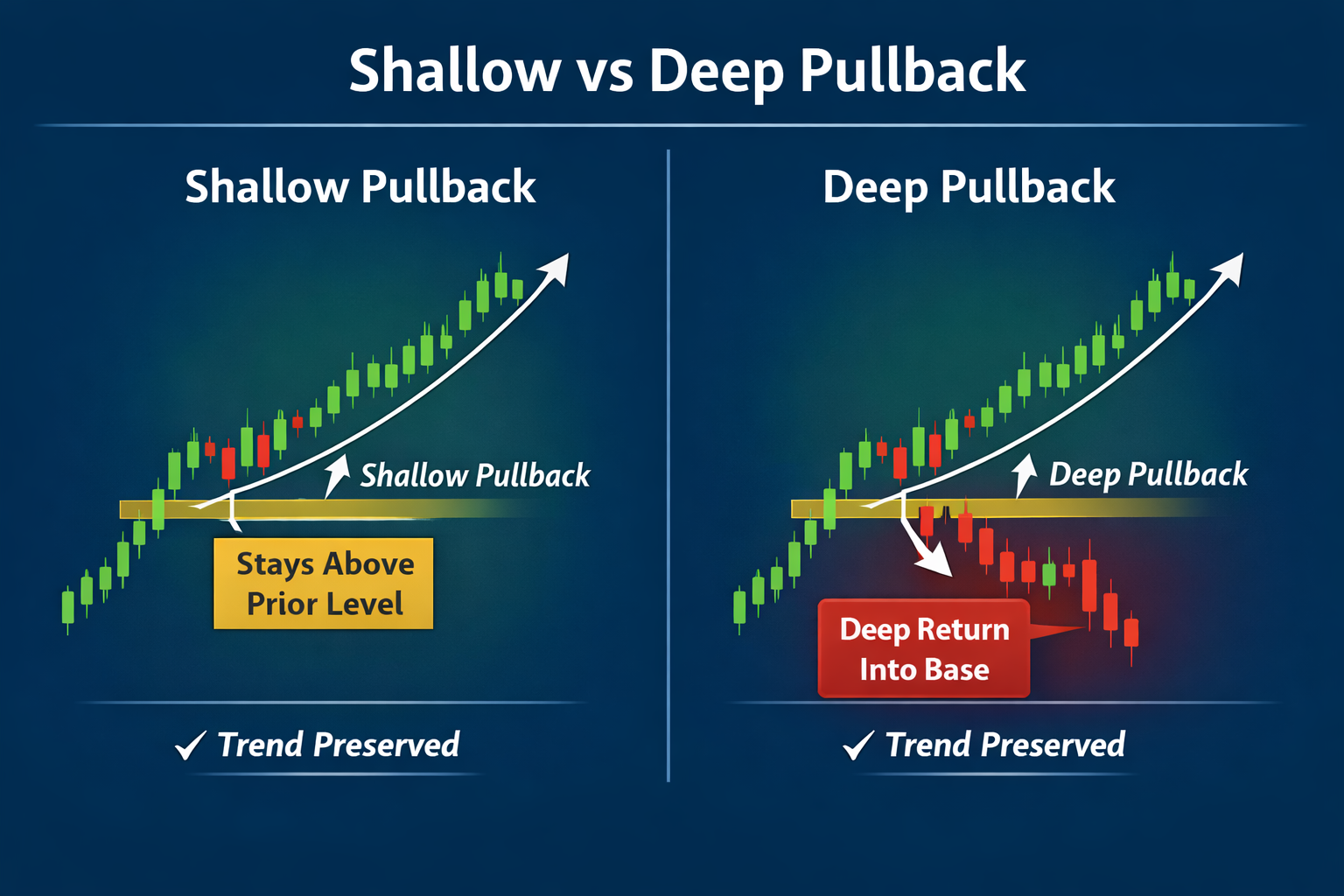 Shallow vs deep pullbacks
